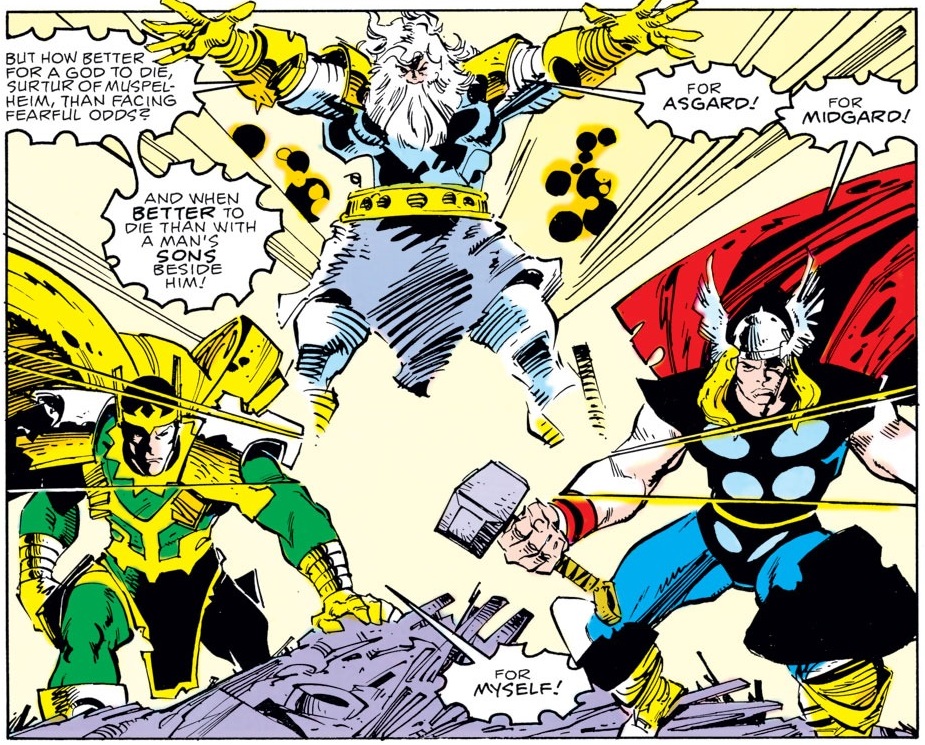 What are some noteworthy feats that Thor has done in the comics