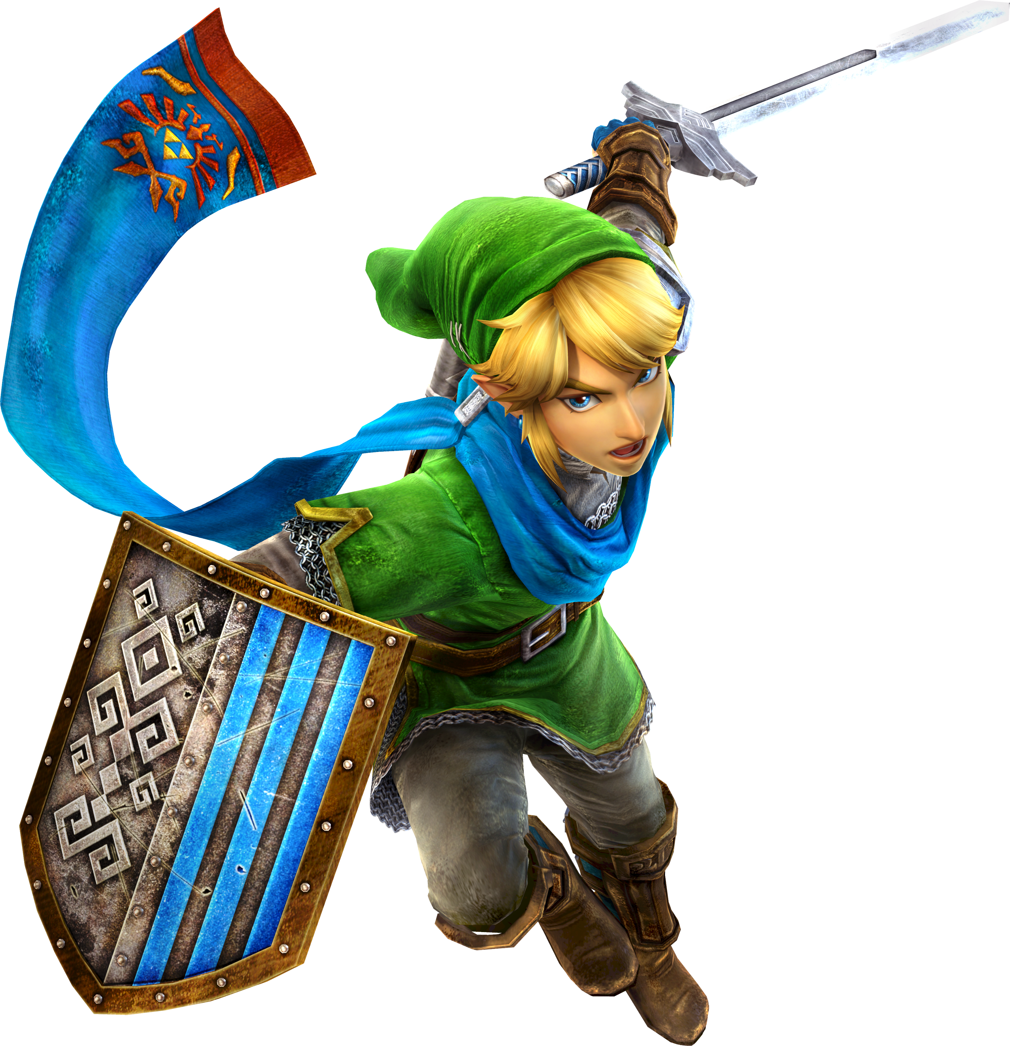 The Legend of Zelda Link illustration, Hyrule Warriors Universe of