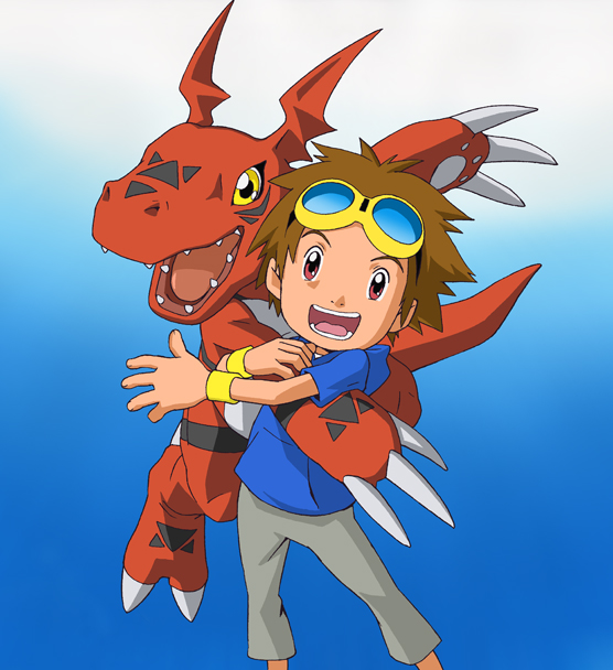 Digimon Wiki - Takato & Guilmon