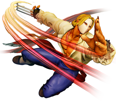 Here's Vega in Street Fighter 5