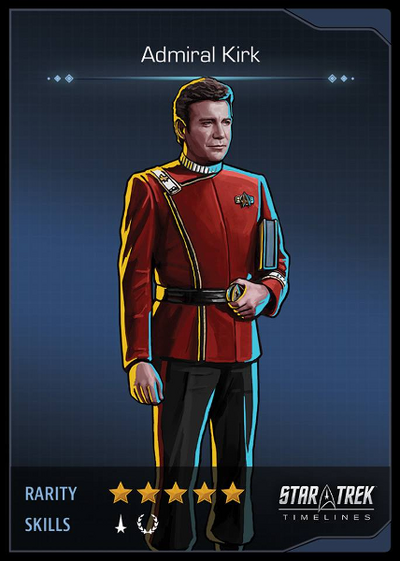 Admiral Kirk Card