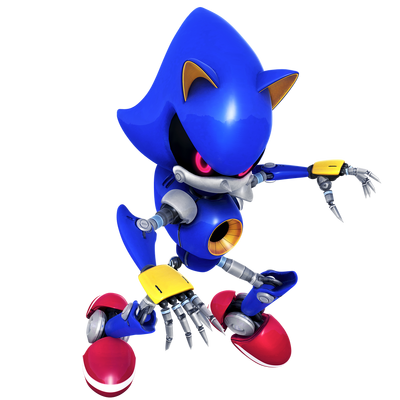 Neo Metal Sonic attacks One Piece Earth