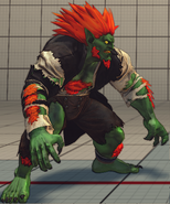 Ultra Street Fighter IV - Blanka - Prologue, Rival Battle, and Ending