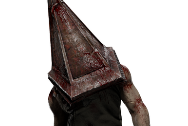 An amazing detail in DBD's PyramidHead model, you can see blood where the  tentacle that could attack James in Silent Hill 2 comes from (notice the  top tentacle that has the same