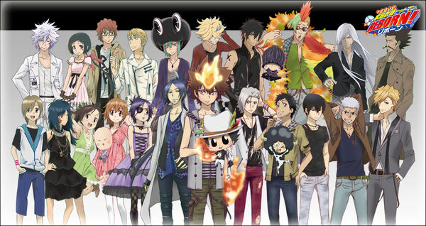 Hitman reborn, Reborn katekyo hitman, Anime characters