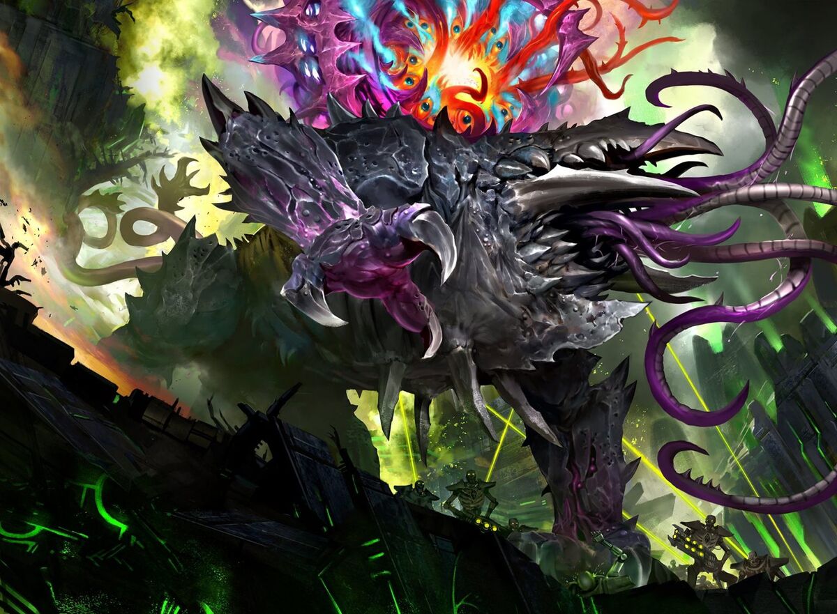 Mutalith Vortex Beast - Universes Beyond: Warhammer 40,000 - Magic: The  Gathering