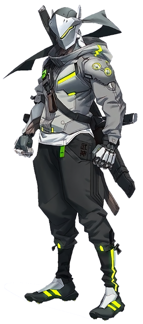 オーバーウォッチ2 ゲンジ 9点セット overwatch genji ゲンジのブラックウォッチ・バンドル - オーバーウォッチ 2