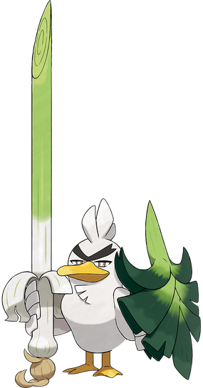 Farfetch'd is the perfect My Stick Is A Sword fantasy