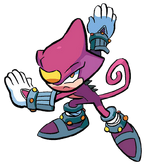 Espio the Chameleon (Archie Pre-Genesis Wave)