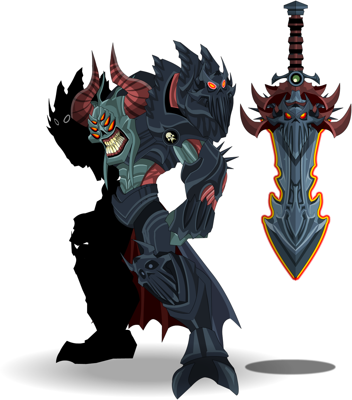 Players Of AQWorlds / AQworld Wiki - ¿Como conseguir DragonBlade of Nulgath?  Esta espada se encuentra en el quest Demanding Items of Nulgath. para  completar esta quest necesitas ser Member. los items