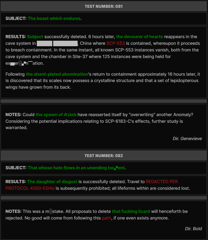 Power scaling: SCP-682 comp. Parte 1. @saas_jaaj @didi_xxz