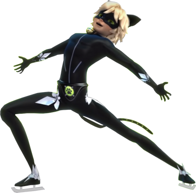 Cat Noir Attacking transparent PNG - StickPNG