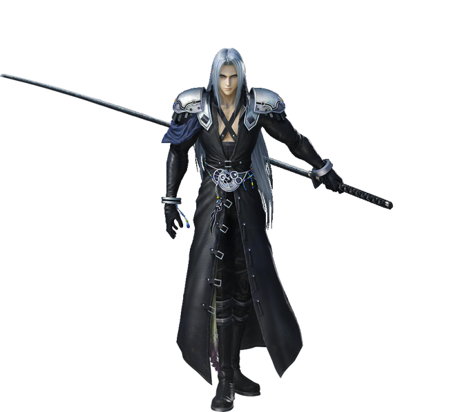 Sephiroth Dissidia Render