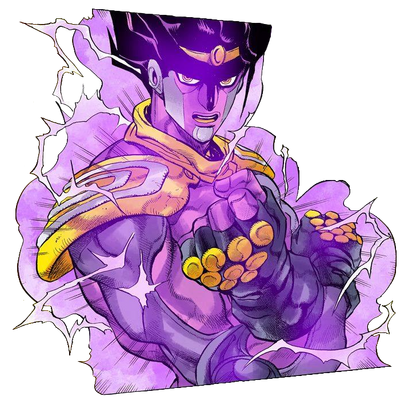 I made a pretty basic effect for this image (Star Platinum part 4