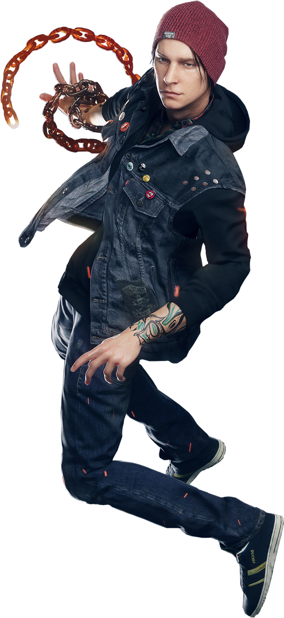 infamous second son delsin rowe render