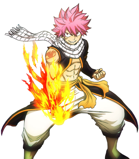 Natsu Pure Fire dragon Warrior Of Fairy Tail Guild