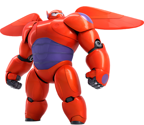 Baymax Armor Wings Render