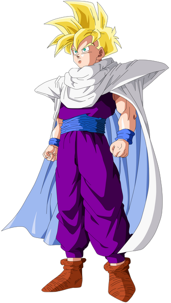 Dragon Ball Z Gohan Super Saiyan 2 Episode 191 Season 5 Imperfect Cell and  Perfect Sagas Production Cel B1, Printed by Toei Animation on artnet