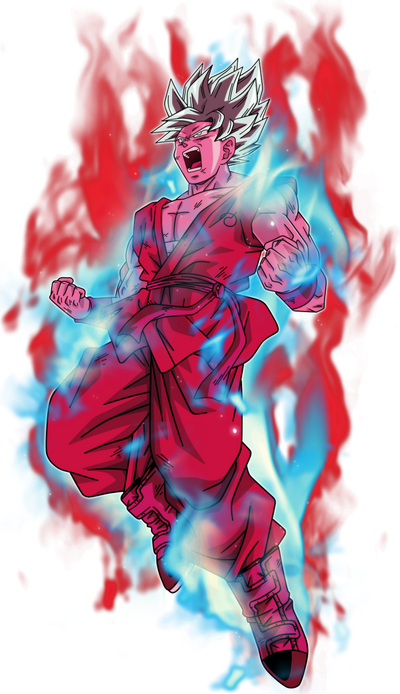 Goku Super Saiyan Blue Kaioken x20 / Surpass Your Limits | Postcard