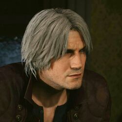How do I pull off the DMC V Dante hair cut? I have thick, slightly wavy hair  which is long enough to cover my face down to my chin, is this type