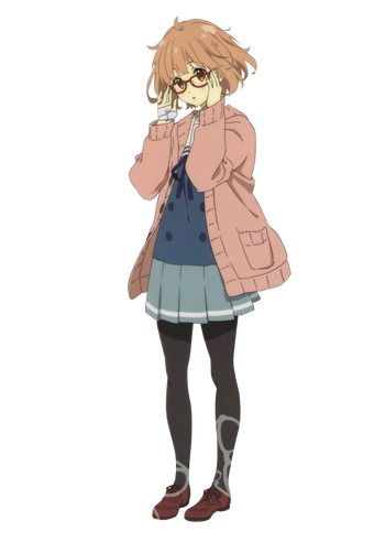 Fan Art - Kyoukai no Kanata - Kuriyama Mirai, Anime Gallery