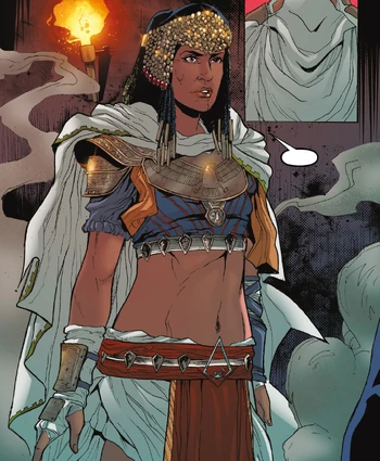 ACOC Amunet confronting Cleopatra