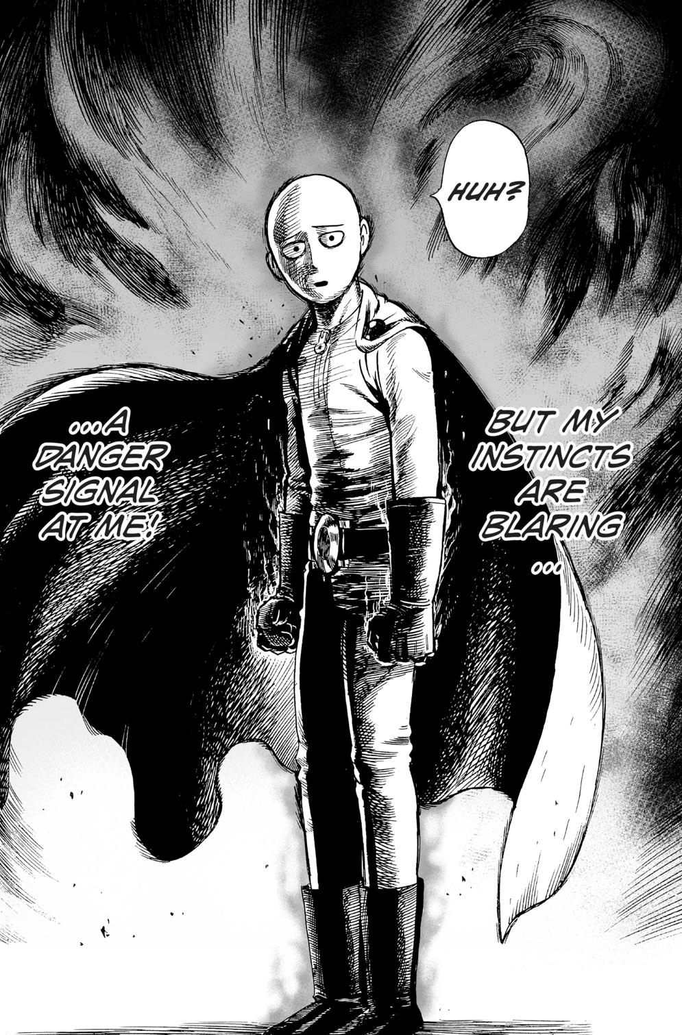 people on the main sub think that saitama no diffed cosmic garou lmao  (those guys can't see straight) : r/OPMFolk