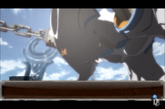 Justice as she appears in Guilty Gear Xrd.