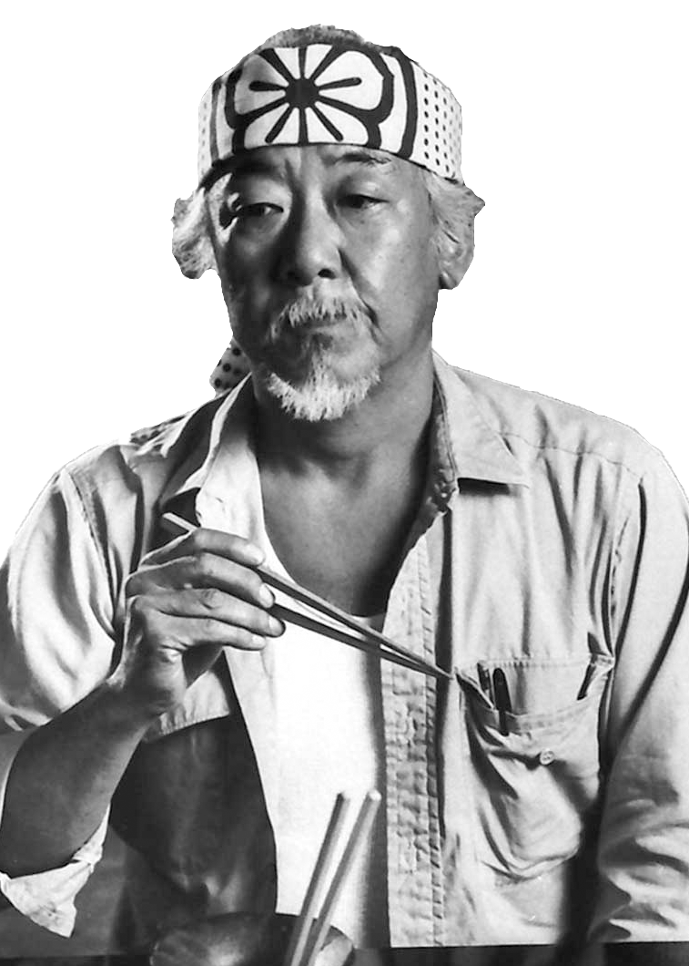 Mr miyagi is ready for the #ravens game #goravens 