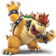 Bowser as he appears in Super Smash Bros Ultimate.