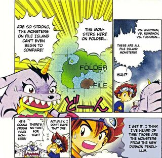 A Webcomic concept I've been working on since Appmon--Digimon