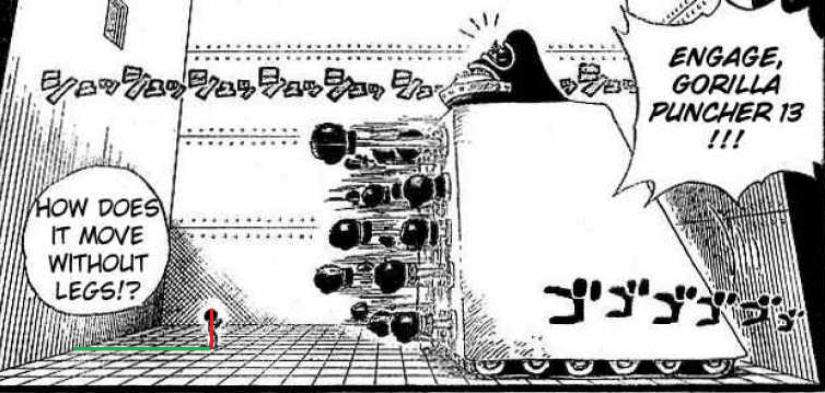 Noro Noro Beam Speed Scaling. : r/OnePiece