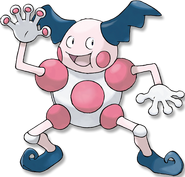 Mr. Mime, The Barrier Pokémon.