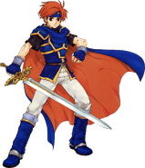 Roy in Fire Emblem: The Binding Blade.