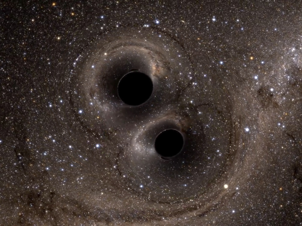 the gravity of planets black holes