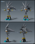 Early Sonic the Hedgehog (2006) CG character model by Blur Studio