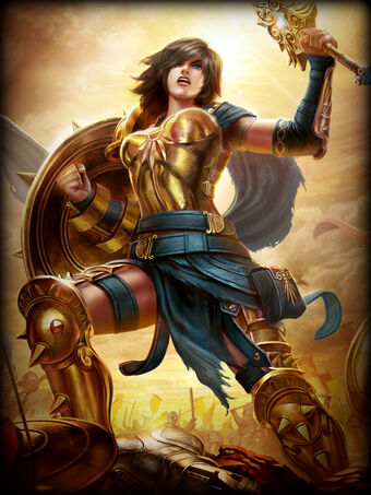 Defiant Bellona by Anna Christenson | Fantasy Art Village