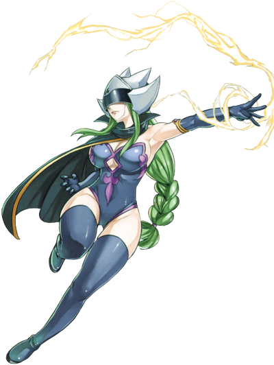 Edens Zero Witch Color Render