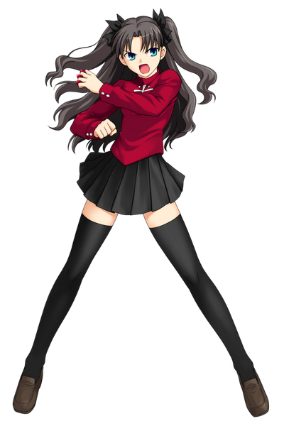 Image of Rin Tohsaka from Fate/stay night anime