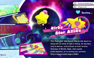 "Kirby - Star Allies" level select mistraslated American description