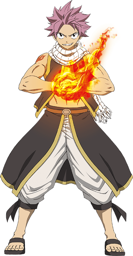Natsu Dragneel Forms and Evolutions Power Levels 