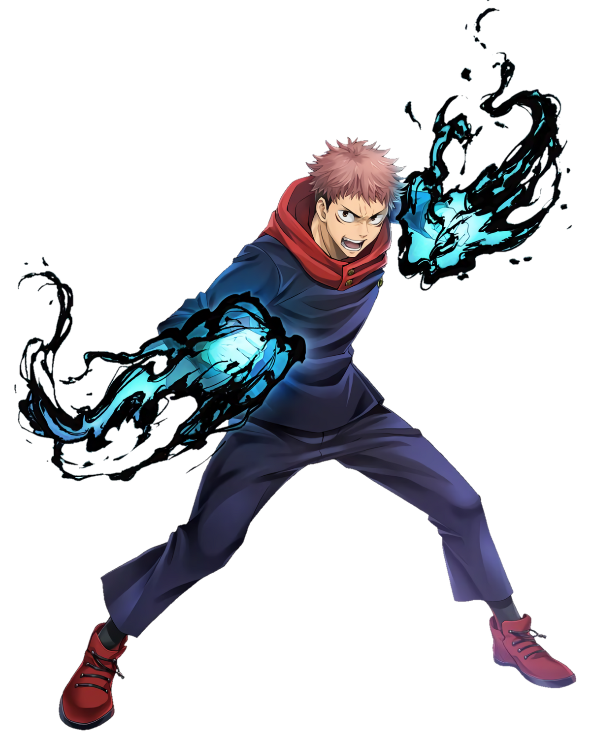 Nintendo Switch Itadori Jujutsu Kaisen - Black Wired Controller - KONIX