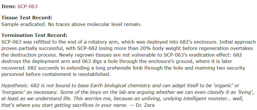 SCP-682 VS Iron Man  VS Battles Wiki Forum