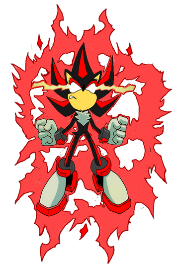 SUPER SHADOW IN SONIC 1, O CHAOS BLAST MAIS PODEROSO