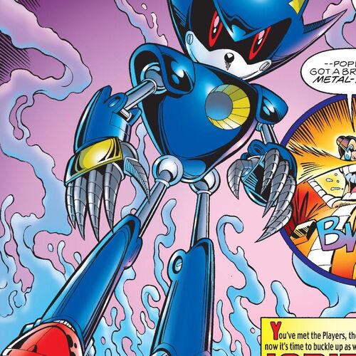 Comics with Neo! Metal Sonic - Comic Studio