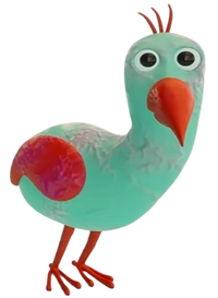 bird from the chapter 4 trailer is actually opila bird, not tarta cuz blue  part is the char's blood