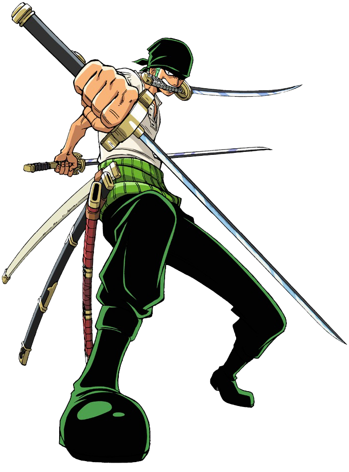 Roronoa Zoro Render, One Piece Roronoa Zoro character, png