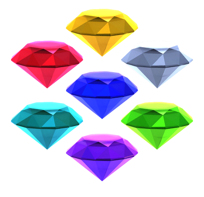 Sonic Chaos Emeralds 