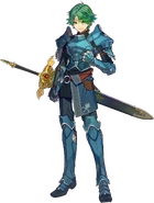 Alm in Fire Emblem Heroes.