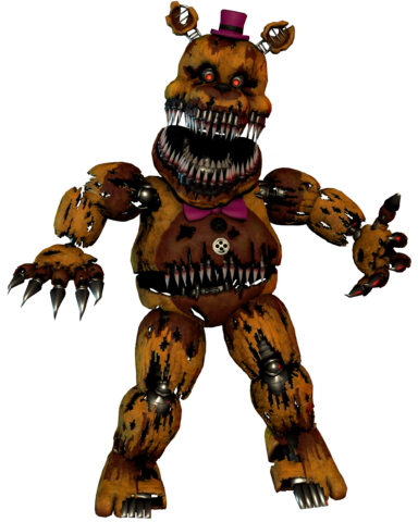 Nightmare Fredbear PNG Images, Nightmare Fredbear Clipart Free